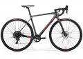 Велосипед MERIDA MISSION CX 5000 L(56cm) SILK SILVER(RED)