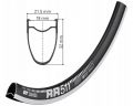 Обід DT SWISS RR 511 29x18 RIM BRAKE 28отв.