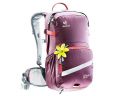 Рюкзак DEUTER Bike I 18 SL колір 5554 aubergine-coral Велосипедний
