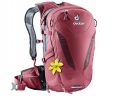 Рюкзак DEUTER Compact EXP 10 SL цвет 5527 cardinal-maron Велосипедный