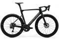 Велосипед 28 Merida Reacto Team (2026) рама - XXS Silk Black(Glossy Dark Silver)