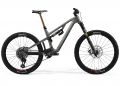 Велосипед 29-27.5 Merida One-Sixty 10K (2026) рама - XS Warm Slate Grey Fade(Holo Silver)
