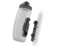 Фляга з конектором та базою FIDLOCK TWIST bottle 590мл., прозорий / білий