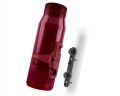 Фляга з конектором та базою FIDLOCK TWIST bottle 700мл., прозорий / червоний