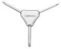 Ключ LEZYNE TORX 3 WAY T10/T25/T30 Сріблястий Y13 (Багатофункціональний Torx)