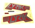 Набір наліпок RockShox Lyrik Ultimate 27/29 (GPLRF/RED)