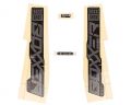 Набір наліпок RockShox BXR SELECT 27/29 (Матовий Сірий/Чорний) SRAM