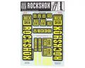 Набір наліпок RockShox KIT 35 мм DC NE01 YELLOW (Жовтий Неоновий)