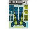 Наліпки RockShox Decal Kit TLD 35 мм Blue/Yellow PIKE/Lyrik/Yari/Rev (Синій/Жовтий) SRAM