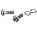 Болти BRKT Mounting Bolts SS T25 17 mm (Flat) для гальмів, SRAM