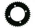 Зірка системи 38T DH нержавіюча сталь 104 мм алюмінієва (чорний матовий) SRAM