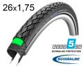 Покрышка 26X1.75 (47-559) Schwalbe Marathon Hs420 Green Guard B+RT Ec, 67 EPI 31B