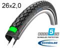 Покрышка 26X2.00 (50-559) Schwalbe Marathon Hs420 Green Guard B+RT Ec, 67 EPI 34B