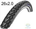 Покришка 26X2.00 (50X559) Schwalbe Marathon Mondial Hs428 Raceguard B-Sk+RT  Ec 67 EPI