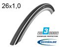 Покришка 28X1.00 (25-622) Schwalbe Lugano K-Guard Hs471 B/Ws/B-Sk Sic