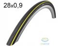 Покришка 28X0.9 (23X622) Schwalbe Lugano K-Guard Hs471 B/Ys/B-Sk Sic