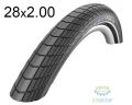 Покришка 28X2.00 (50-622) Schwalbe Big Apple Plus Hs430 G-Guard B/B+RT  Ec, 67 EPI