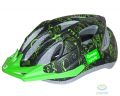 шлем детский Green Cycle Fast Five размер 50-56см черно-зеленый