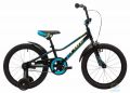 Велосипед 18 Pride Oliver чорний/Голубий/лайм 2018