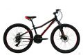 Велосипед 24" Pride Pilot 21 чорний/Червоний/помаранчевий Мат 2018