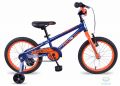 Велосипед 16 Apollo Neo boys 2017 Gloss Navy Blue / Gloss Orange / Gloss White