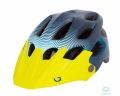 шлем Green Cycle Slash размер 58-61см синий-Блакитный-желтый матовый