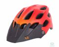 шолом Green Cycle Slash розмір 54-58см червоний-оранж-чорний матовий