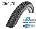 Покришка 20X1.75 (47-406) Schwalbe Mad Mike Hs137 Kevlarguard B/B SBC 50 EPI