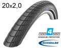 Покришка 20X2.00 (50-406) Schwalbe Big Apple Hs430 R-Guard B/B-Sk+RT  Ec, 67 EPI
