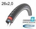 Покришка 26X2.00 (50-559) Schwalbe Marathon Gt Tour Dualguard Performance B/B+RT  Hs485 Ec, 67 EPI 34B