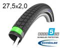 Покришка 27.5X2.00 650B (50-584) Schwalbe Big Ben Plus Greenguard,Snakeskin Performance B/B-Sk+RT  Hs439 Ec 67 EPI 37B