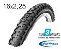 Покрышка 16X2.125 (57-305) Schwalbe Mad Mike Hs137 K-Guard B/B SBC, 50 EPI