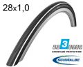 Покришка 700X25C (25-622) Schwalbe Lugano K-Guard Active Folding B/Ws/B-Sk Hs471 Sic, 50 EPI Ek