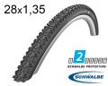 Покришка 28X1.35 700X35C (35-622) Schwalbe X-One Allround Performance Folding B/B-Sk Hs467 Dc, 67 EPI Ek