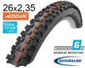 Покрышка 26X2.35 (60-559) Schwalbe Hans Dampf Snakeskin Tl-Easy Evolutoin Folding B/B-Sk Hs426 Addix Soft, 67 EPI Ek