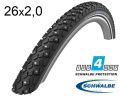 Покришка 26X2.00 (50X559) Schwalbe Marathon Winter Hs396 Raceguard B/B+RT  (200 Studs) Wic 67 EPI