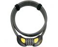 Замок ONGUARD TERRIER Combo GLO Кодовый на 4 цифры с LED-подсветкой, трос 180см х 10мм