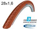 Покрышка 28X1.60 700X40C Schwalbe Road Cruiser K-Guard Twinskin Bn/Bn+RT Hs484 SBC, 50 EPI