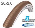 Покришка 28X2.00 (50-622) Schwalbe Fat Frank K-Guard Twinskin Co/W+RT  Hs375 SBC, 50 EPI