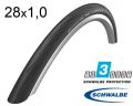 Покрышка 28X1.00 (25-622) Schwalbe Lugano 2 K-Guard Folding Hs471 B/B-Sk Sic Ib
