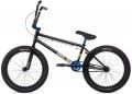Велосипед 20 Stolen SINNER FC XLT LHD 2020 BLACK W/ BLUE, чорний