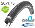 Покришка 26X1.75 (47-559) Schwalbe Road Cruiser Plus Punctureguard, Twinskin B/B+RT  Hs484 Green 50 EPI