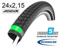 Покрышка 24X2.15 (55-507) Schwalbe Big Ben Plus G-Guard Snakeskin Performance B/B-Sk+RT Hs439 Ec, 67 EPI 26B