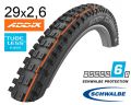 Покришка 29X2.60 (65-622) Schwalbe Eddy Current Front Super Gravity, Evolution Tle B/B-Sk Hs496 Addix Soft 67 EPI
