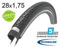 Покришка 28X1.75 (47-622) Schwalbe Road Cruiser Plus Punctureguard, Twinskin B/B+RT  Hs484 Green 50 EPI