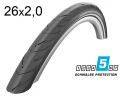 Покришка 26X2.00 (50-559) Schwalbe Marathon Supreme V-Guard Evolution Folding B/B-Sk+RT  Hs469 Osc, 67 EPI Ek
