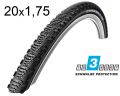Покришка 20X1.75 (47-406) Schwalbe Cx Comp K-Guard Active B/B-Sk+RT  Hs369 SBC, 50 EPI