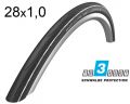 Покришка 700X25C (25-622) Schwalbe Lugano Ii K-Guard B/Ws/B-Sk Hs471 Sic 50 EPI