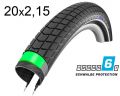 Покришка 20X2.15 (55-406) Schwalbe Big Ben Plus G-Guard Snakeskin Performance B/B-Sk+RT  Hs439 Ec, 67 EPI 26B