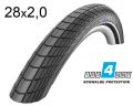 Покришка 28X2.00 (50-622) Schwalbe Big Apple R-Guard B/B-Sk+RT  Hs430 Ec, 67 EPI